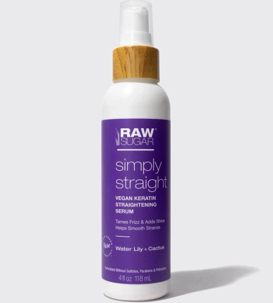 Raw Sugar Simply Straight Straightening Serum