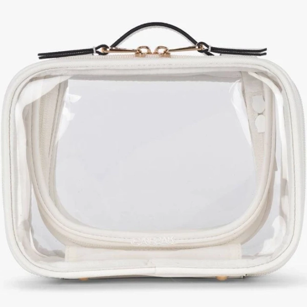CALPAK Small Clear Cosmetics Case