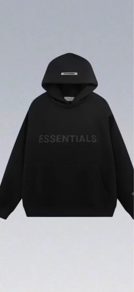 Essentials Matte Logo Hoodie