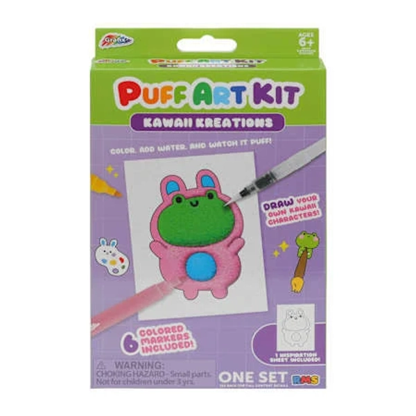 Grafix Puff Art Kit Set
