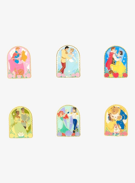 Loungefly Disney Princess Dancing Scenes Blind Box Enamel Pin - BoxLunch Exclusive