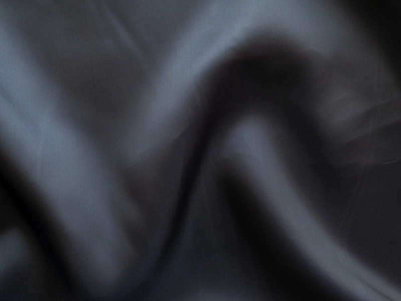 Designer Deadstock - Bemberg Rayon Lining - Charcoal