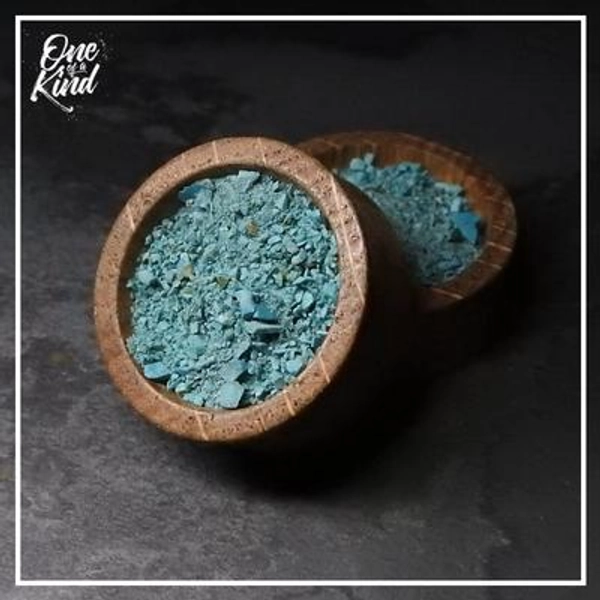 Turquoise custom wood plugs