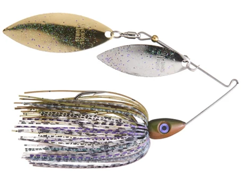 Nichols Lures Dirty Flake Double Willow Spinnerbait - Tackle Warehouse