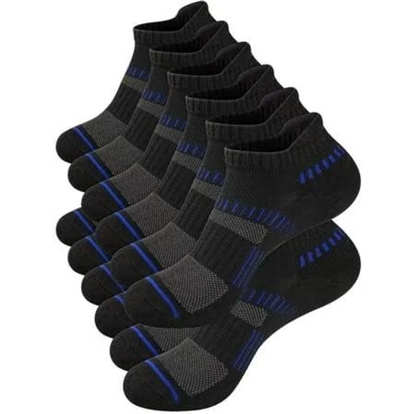 Cooplus Mens Athletic Ankle Socks Size Mens Low Cut Socks 6 Pairs