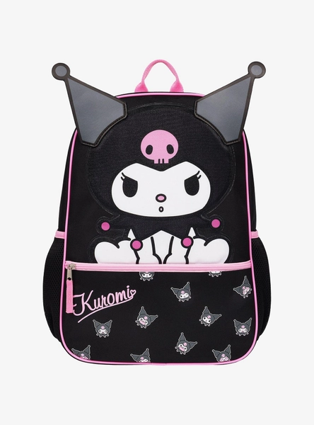 Kuromi Kids Backpack with 3D Ears