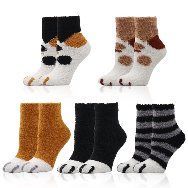 TRANSLINK Women Fuzzy Socks Ultra Soft Cozy Warm Socks Perfect Gift for Mothers Day