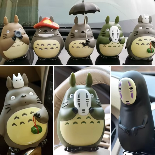 In Stock Japanese Anime Masks Umbrellas Dragon Cat Action Figure Kawaii Home Decoration Ornaments Models Dolls Surprise Gifts - AliExpress 