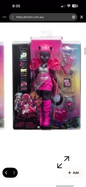 Monster High Doll Playset - Assorted