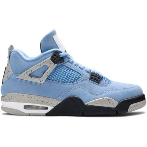 Air Jordan 4 Retro 'UNC Blue' - New Men | Color: Blue | Size: 10