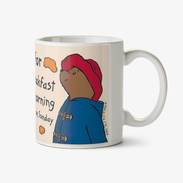 Paddington Bear Marmalade Breakfast Personalised Name Mug | Moonpig Ireland
