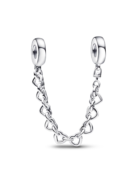 Linked Hearts Safety Chain
