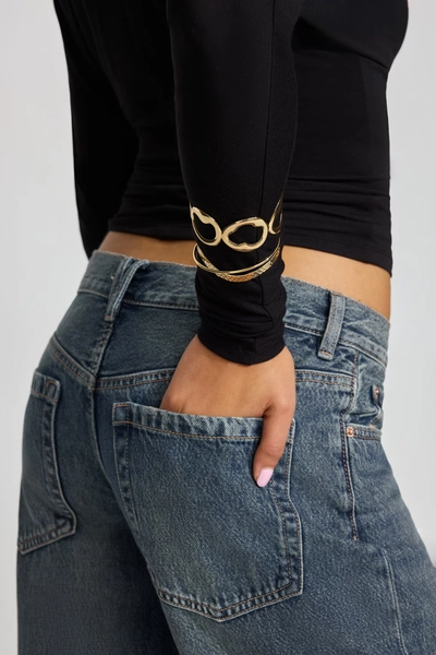 Set of 2 Textured Cuffs