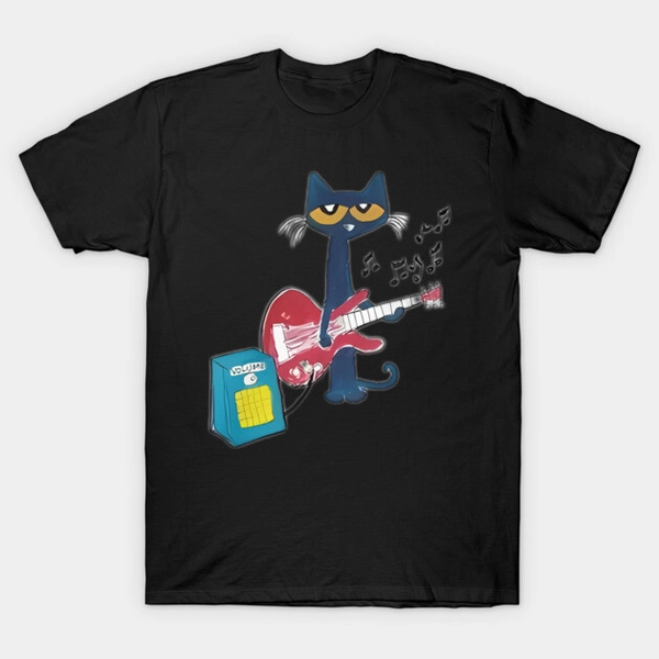Pete the Cat Playing Guitar T-Shirt