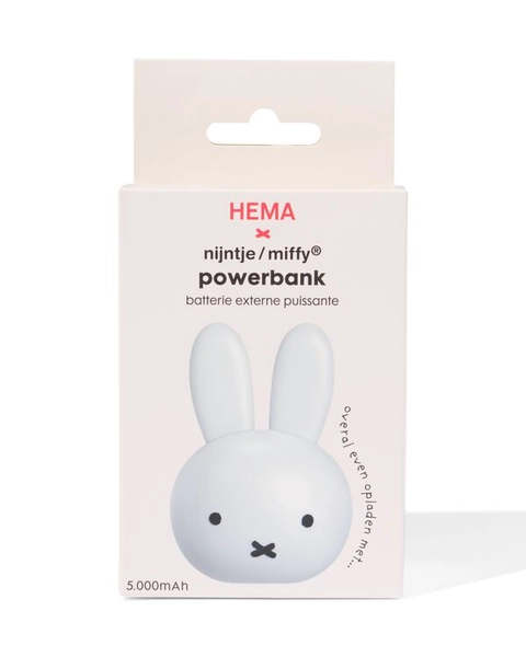powerbank nijntje 5000 mAh - HEMA