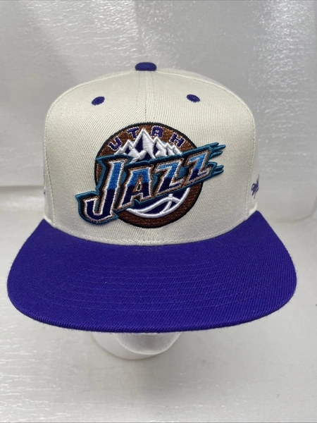 Mitchell &amp; Ness NBA Draft Utah Jazz Hat Baseball Cap - Fitted 7 3/8 - NEW