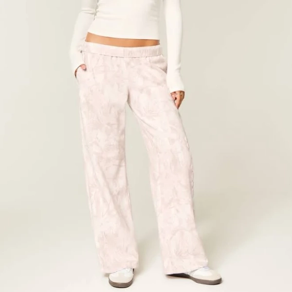 Hollister Women's Camo Wide-leg Sweatpants
