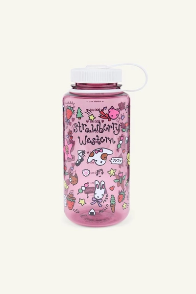 Mori Friends Nalgene Bottle (1000ml) | Strawberry Western