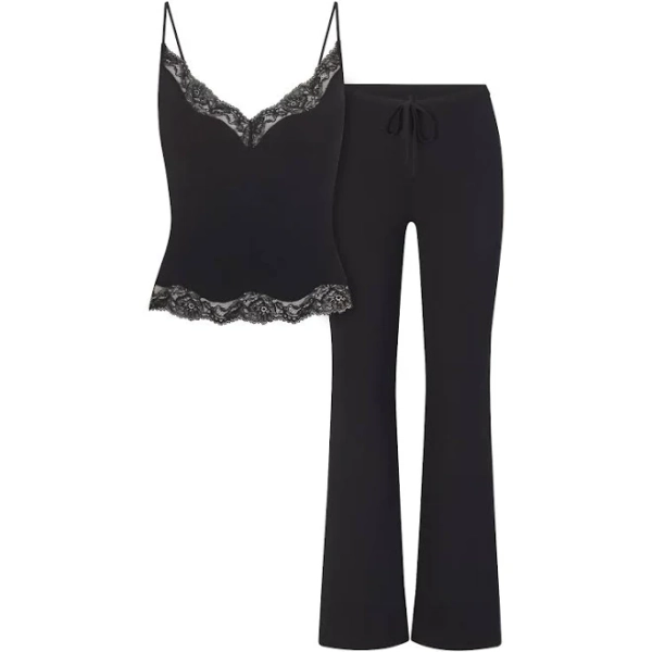 Skims Sleep Women's Lace Cami Top And Pant Set
