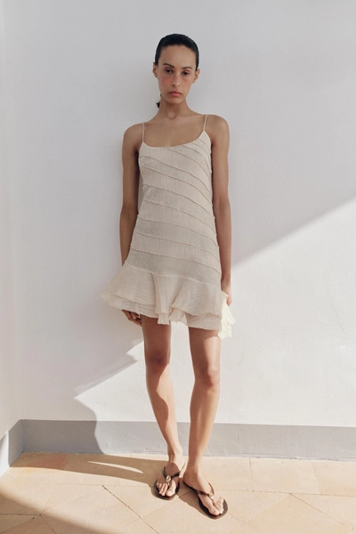 BEADED SLIP DRESS