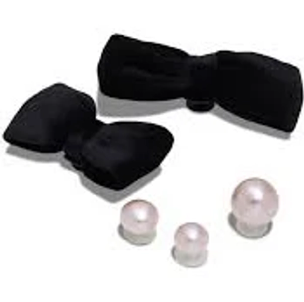 Crocs Jibbitz Pearl and Bow Shoe Charms (5-Pack)
