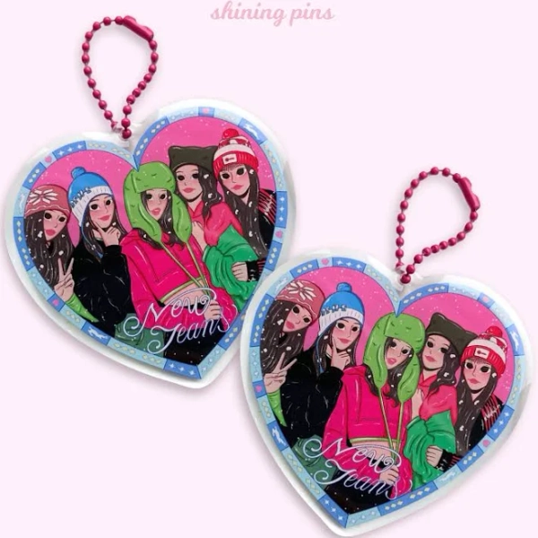 Shining Pins | New Jeans 'Ditto' Acrylic Keychain