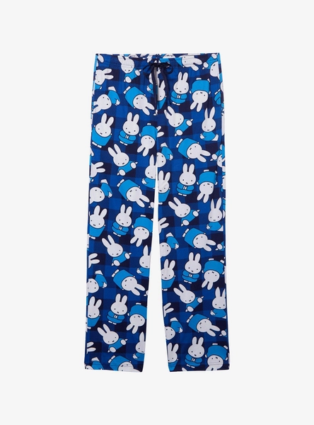 Miffy Checkered Allover Print Sleep Pants — BoxLunch Exclusive
