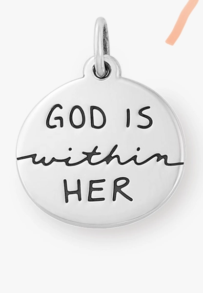  "God Is Within Her" Charm  | James Avery