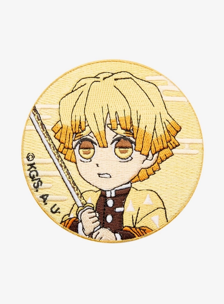 Demon Slayer: Kimetsu No Yaiba Zenitsu Scared Patch
