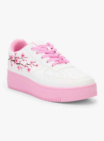 Koi Morning Sakura Platform Trainer Sneakers