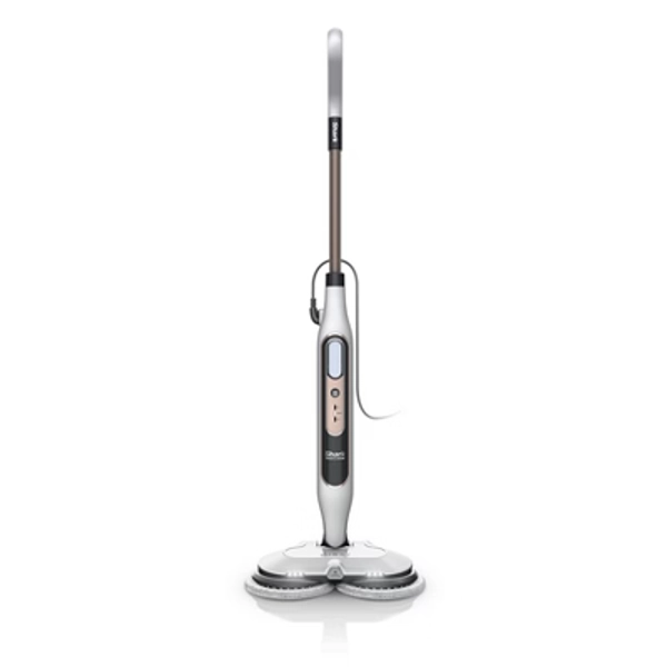 Shark Steam & Scrub with Steam Blaster Technology Scrubbing and Sanitizing Hard Floor Steam Mop S8201 14.5" Cleaning Path White