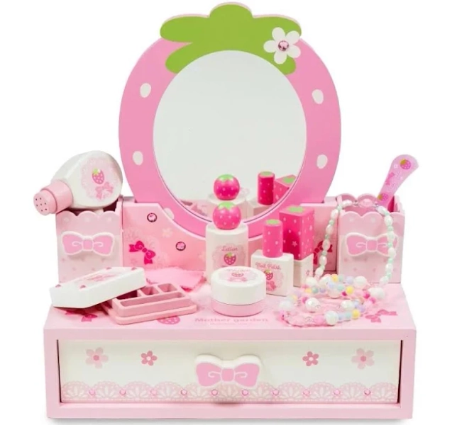 Mother Garden Dresser Cutie Wild Strawberry Wooden Toy