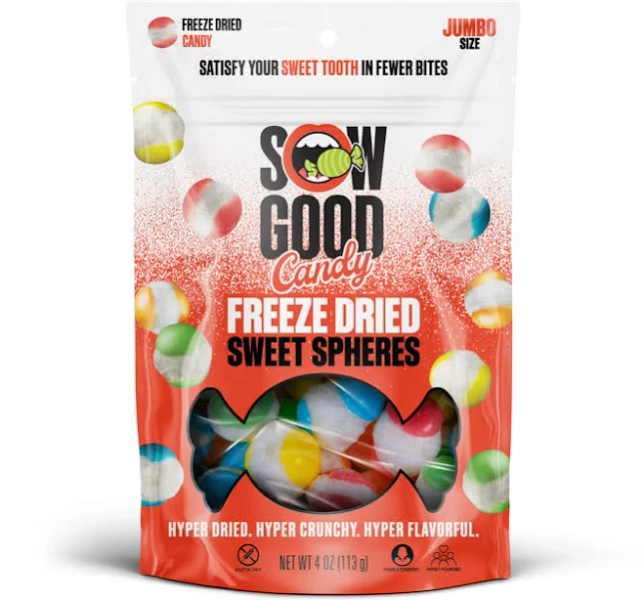 Sow Good Sweet Spheres Freeze Dried Candy