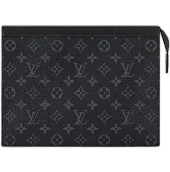 Louis Vuitton - Black Monogram Eclipse Pochette Voyage MM