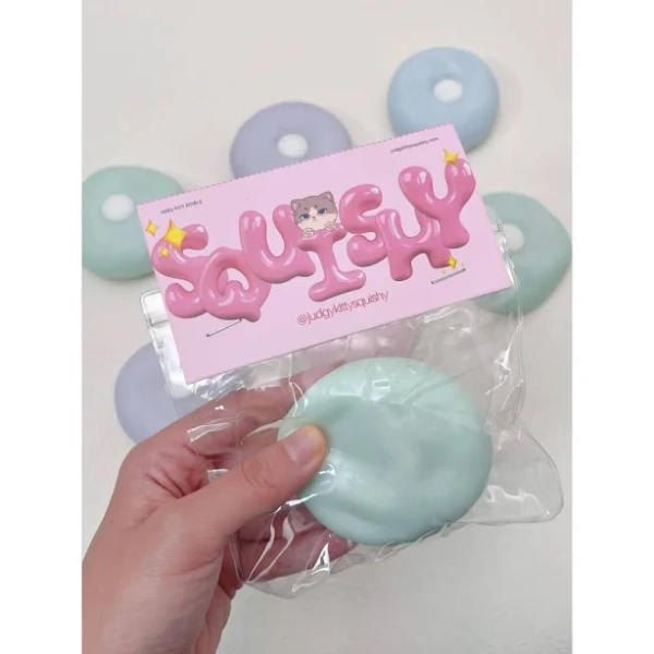 Milk Skin Stress Ball with Beads – TikTok Viral Toy