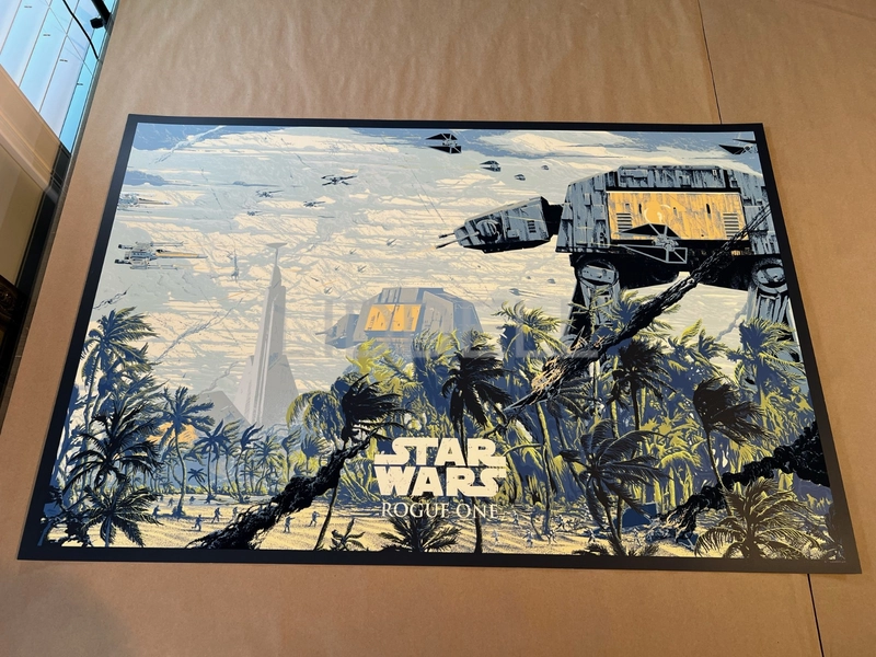 Mondo Print Artist Kilian Eng Star Wars Rogue One Variant Limited Edition Poster