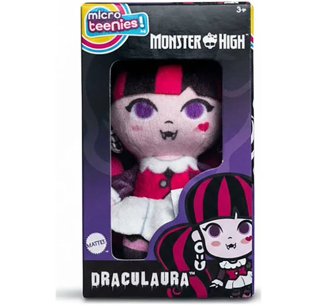 Micro Teenies Monster High Draculaura Mini Plush Toys