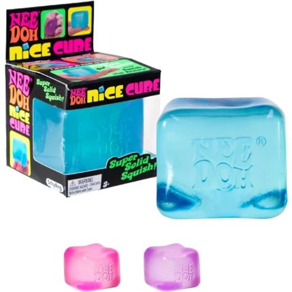 NeeDoh Nice Cube – Solid Squish – 2.25″ Cube – NEEDOH Sensory Toys Website