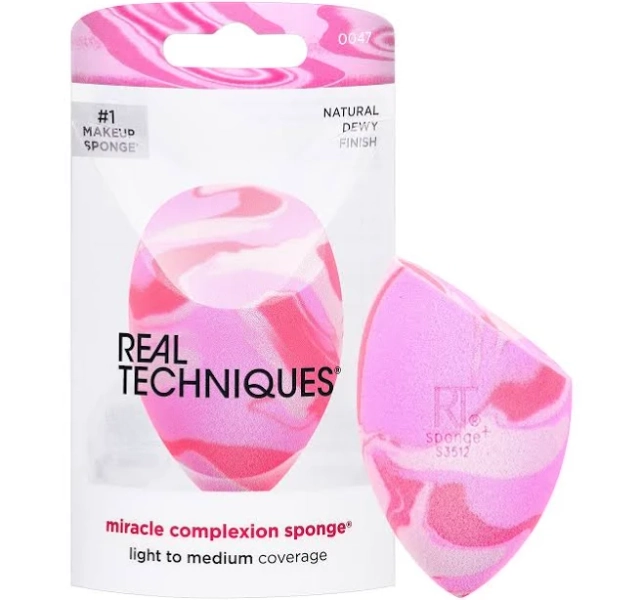 Real Techniques Pink Swirl Miracle Complexion Sponge