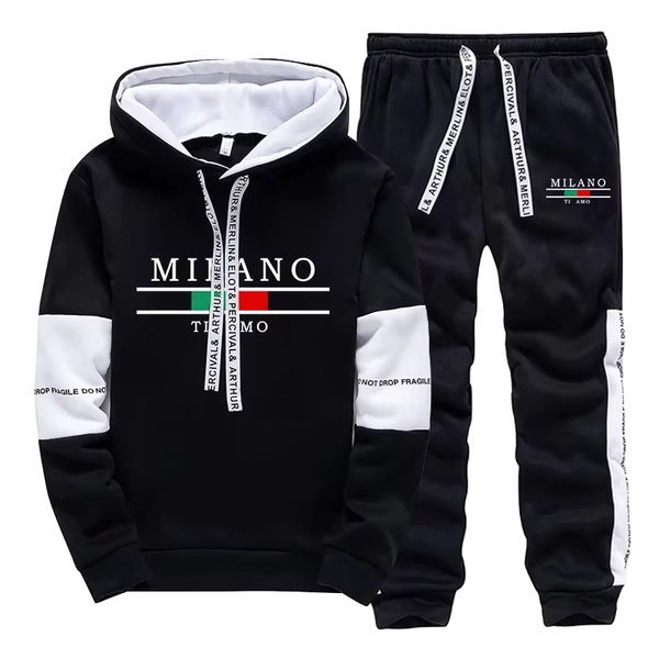 2026 New Mens Tracksuit Print Casual Sweatshirts Daily Sports Jogging Mens Clothing Single Piece Hoodie Pants Fashion Sportswear - AliExpress 200000343
