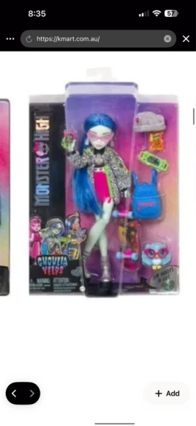 Monster High Doll Playset - Assorted