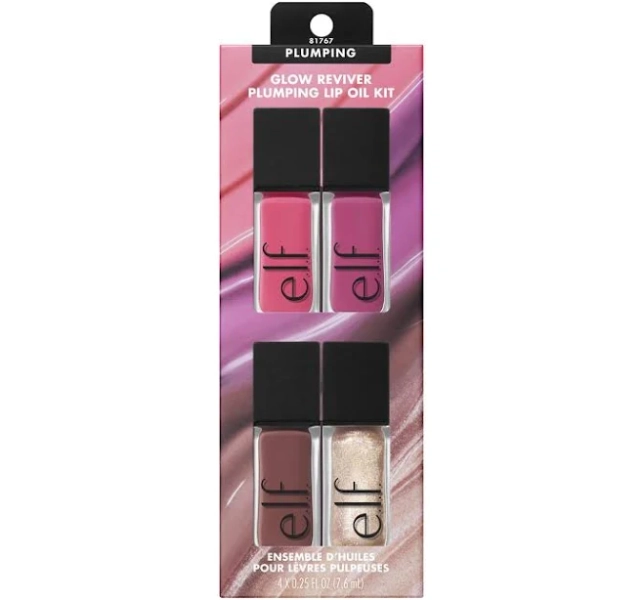 e.l.f. Glow Reviver Plumping Lip Oil Kit