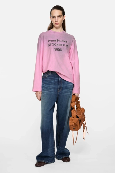 Sprayed 1996 logo t-shirt - Cotton candy pink