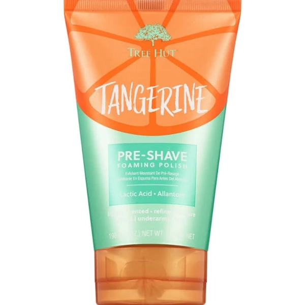 Tree Hut Tangerine Pre-Shave Foaming Polish