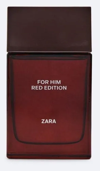 Perfume Zara For Him Red Edition De 100 Ml Eau De Parfum