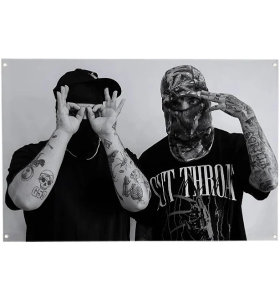 Suicide Boys Music Album Flags Funny Interesting pictures Men's Cave Wall tapestry With Brass