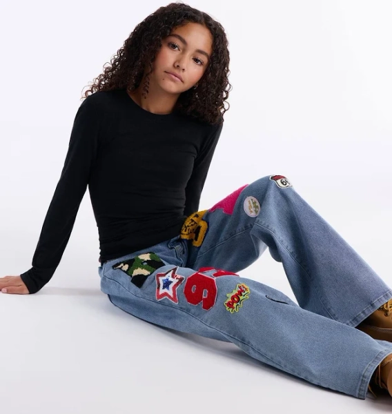 Fashion Nova Kids' Mini Julia Long Sleeve Top