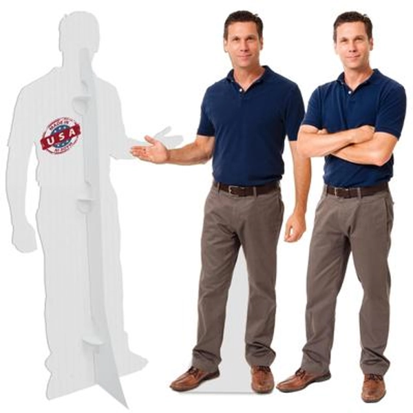 Custom Life Size Cardboard Cutout, Graduation, Birthday Party Props, Wedding Decoration, Standing Bride and Groom, High-Resolution Full Body