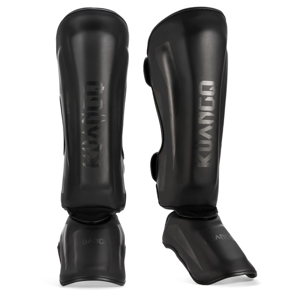 Muay Thai Leg Protectors | Faux Leather, for MMA Training in Boxing Fighting, Suitable for Universal Use