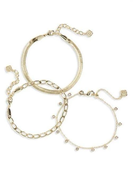 Kendra Scott Kassie Chain Bracelets